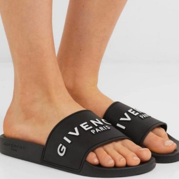 Givenchy Logo  Women Pool Slides size6 - Picture 13 of 13